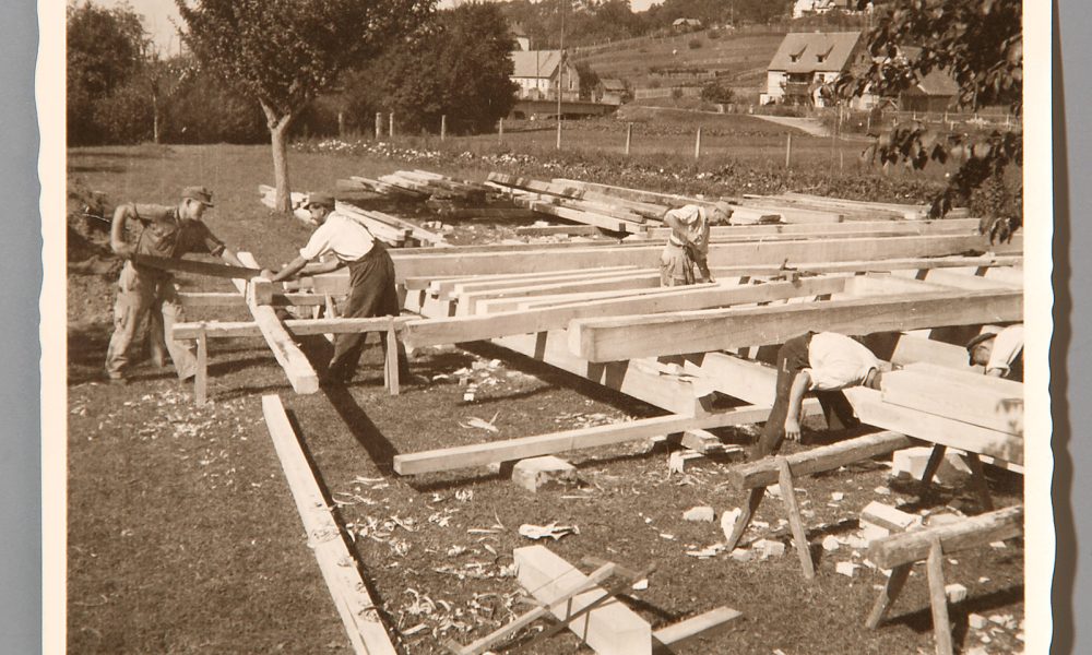 Scheunenbau 1943