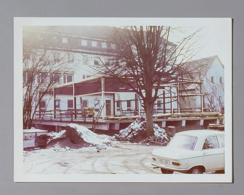 Baustelle: Überbau Schwarzach 1972