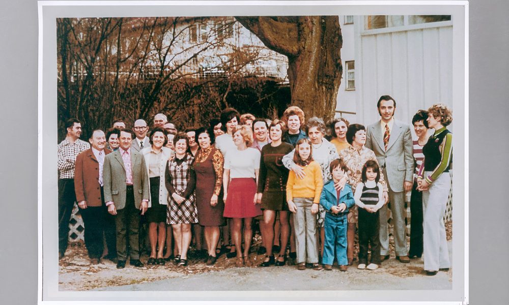 125-jähriges Jubiläum - Mitarbeiterfoto 1973
